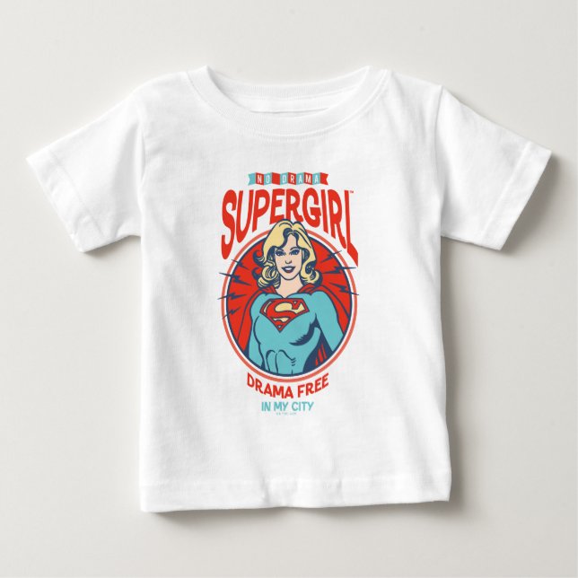 Supergirl Drama frei in meiner Stadt Baby T-shirt (Vorderseite)