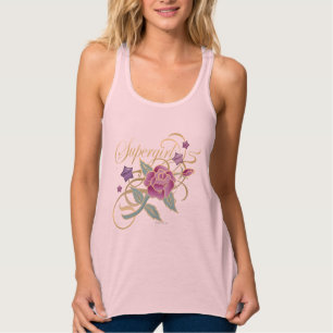 Supergirl Extravagante Rose Tank Top