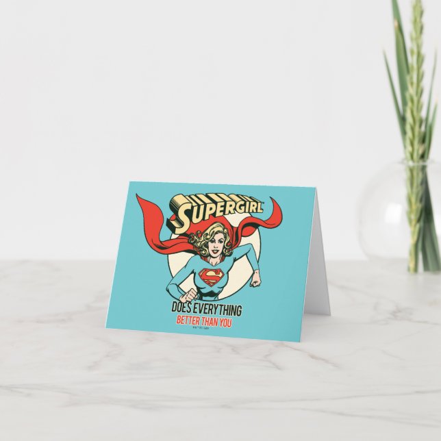 Supergirl fait tout mieux que toi (Devant)