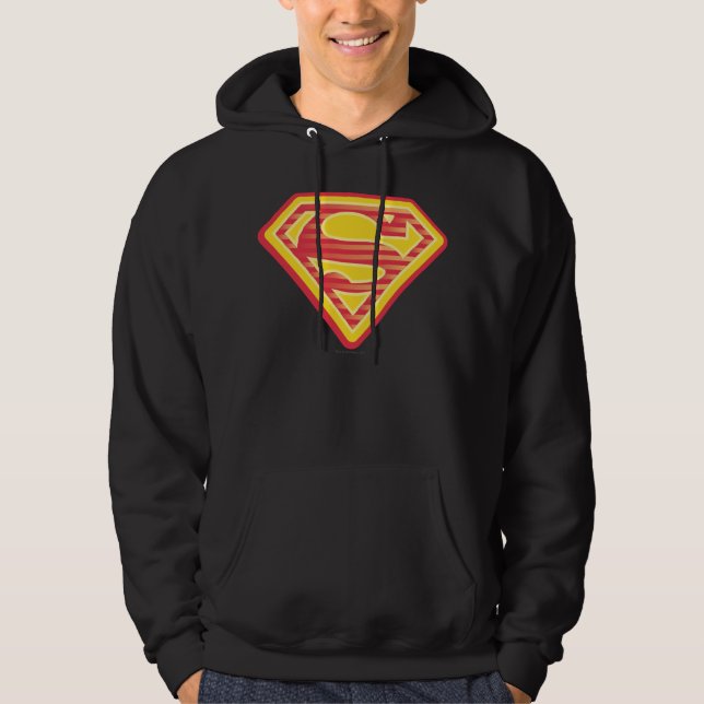 Supergirl Far-Out-Logo Hoodie (Vorderseite)
