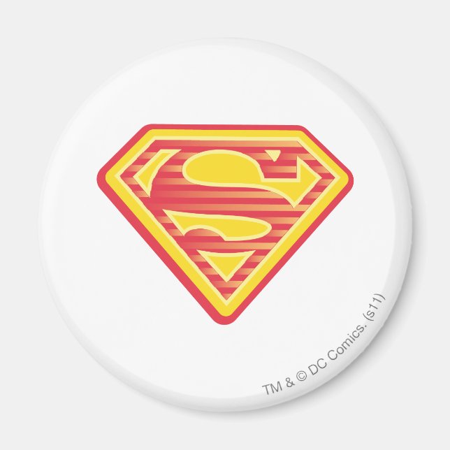 Supergirl Far-Out-Logo Magnet (Vorne)