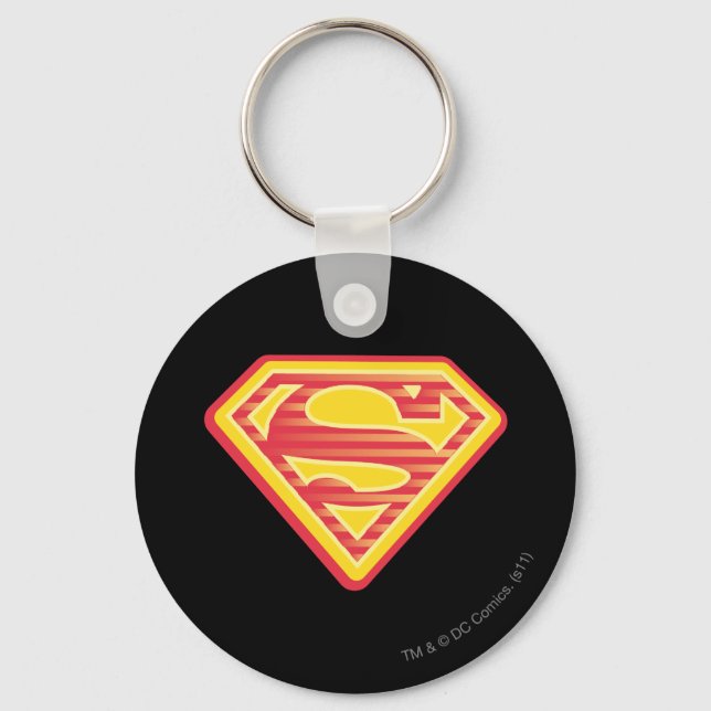 Supergirl Far-Out-Logo Schlüsselanhänger (Vorderseite)