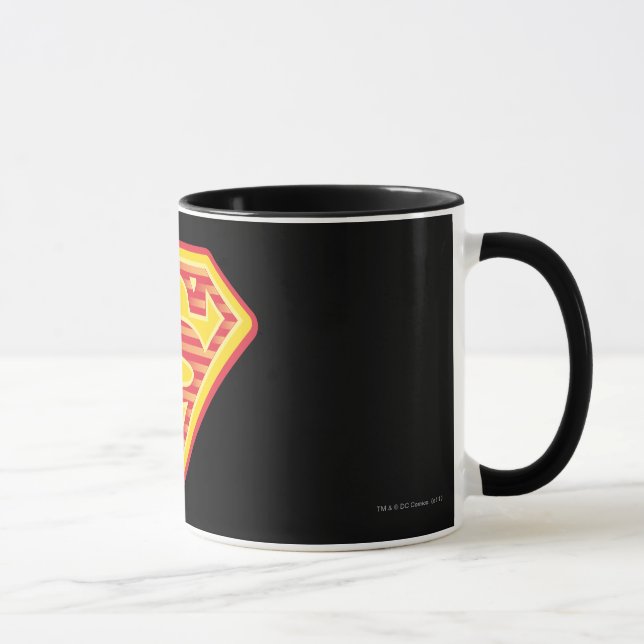 Supergirl Far-Out-Logo Tasse (Rechts)