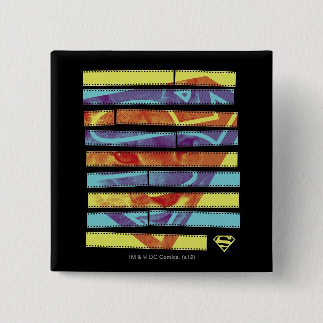 Supergirl Filmstrip Button (Vorderseite)