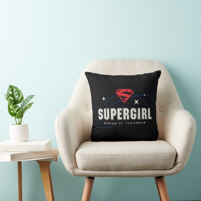Supergirl Frau von morgen Kissen (Stuhl )