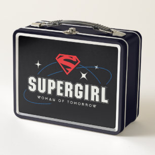 Supergirl Frau von morgen Metall Brotdose