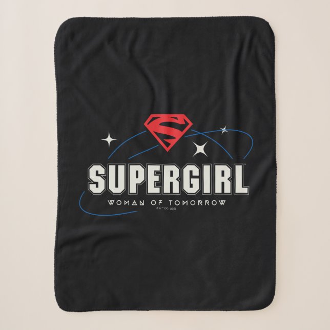 Supergirl Frau von morgen Sherpadecke (Vorderseite)