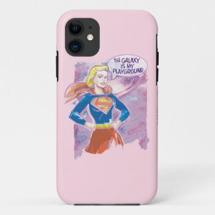 Supergirl Galaxy iPhone 11 Hülle