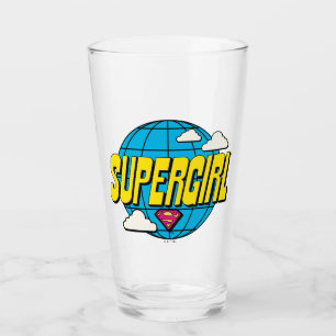 Supergirl Global Pop Grafik Glas
