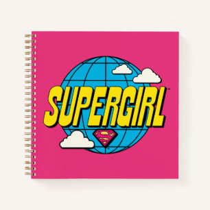 Supergirl Global Pop Grafik Notizbuch