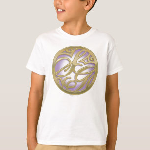 Supergirl Gold & Lila Circle Logo T-Shirt