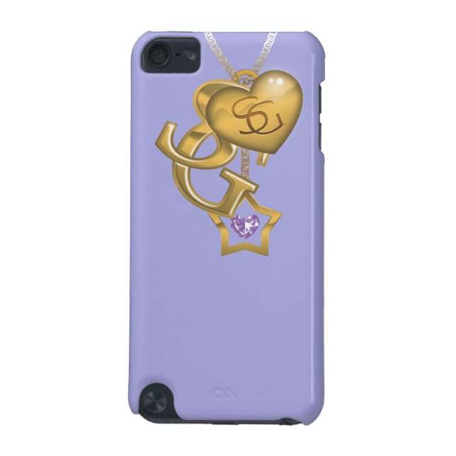 Supergirl Gold Locket iPod Touch 5G Hülle (Rückseite)