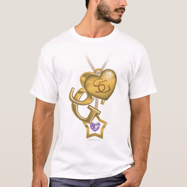 Supergirl Gold Locket T-Shirt (Vorderseite)