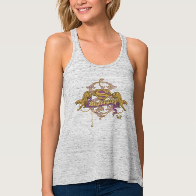 Supergirl Golden Cat 2 Tank Top (Vorderseite)