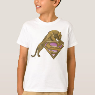 Supergirl Golden Cat T-Shirt