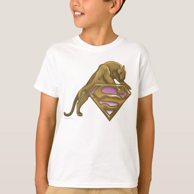 Supergirl Golden Cat T-Shirt (Vorderseite)