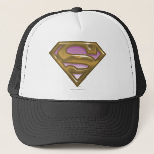 Supergirl Golden Logo Truckerkappe