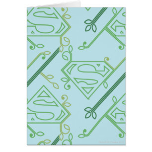 Supergirl Green Vine Logo Motif