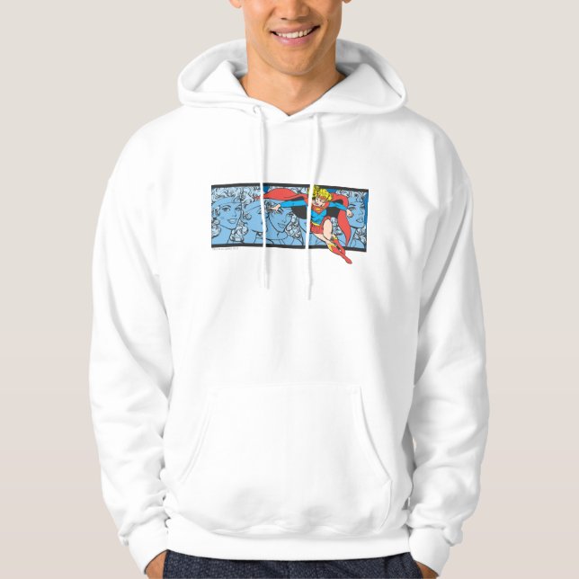Supergirl Head Shots Hoodie (Vorderseite)