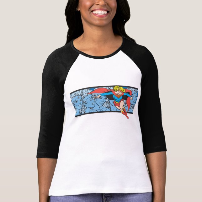 Supergirl Head Shots T-Shirt (Vorderseite)