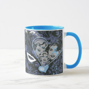 Supergirl Hearts and Lips Pattern Tasse