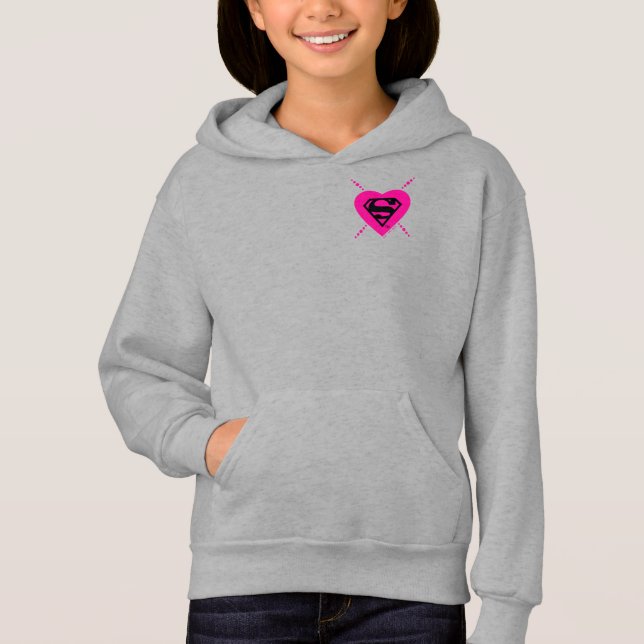 Supergirl Hearts Motif diagonal (Devant)