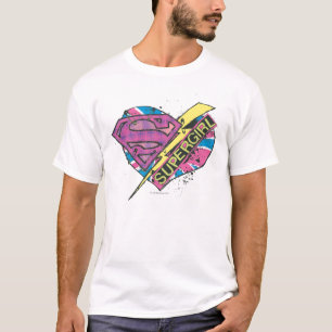 Supergirl Herz und Bolt T-Shirt