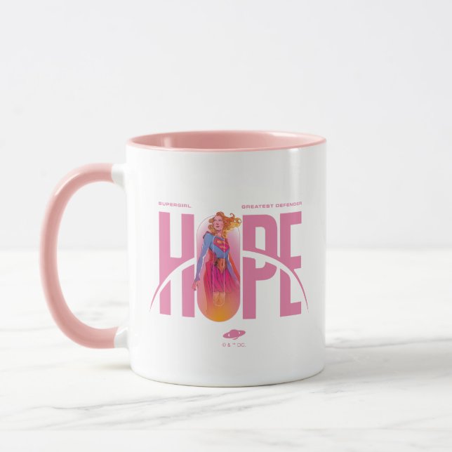 Supergirl Hoffnung Tasse (Links)