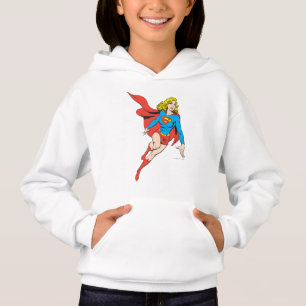Supergirl in Bewegung Hoodie