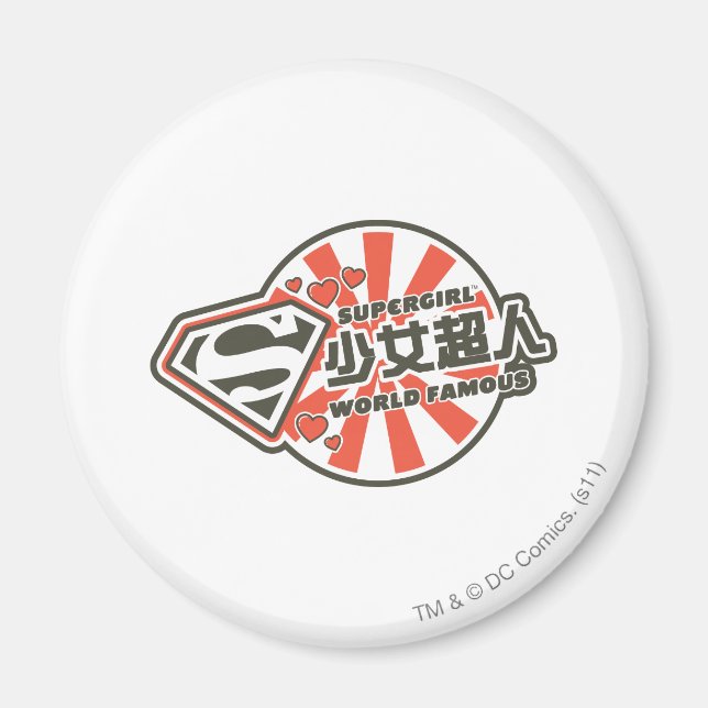 Supergirl J-Pop 13 Magnet (Vorne)
