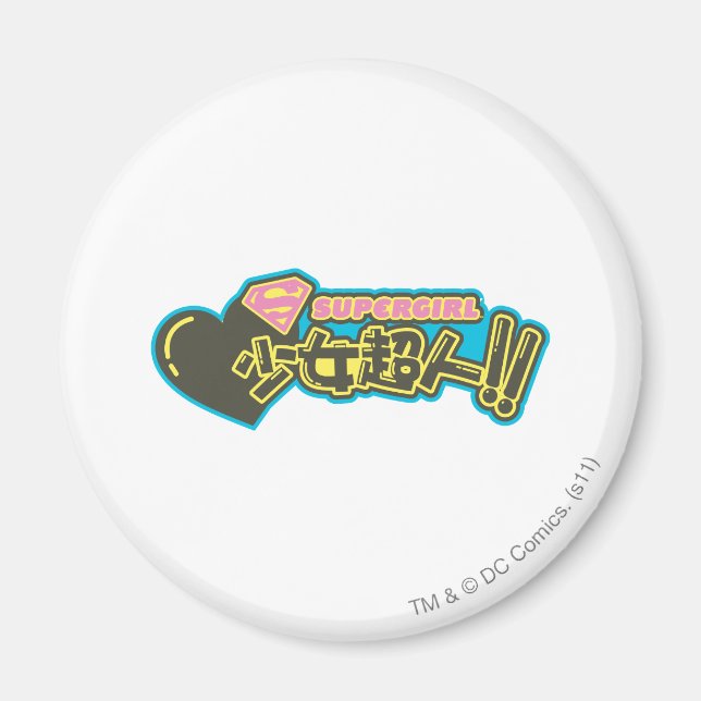 Supergirl J-Pop 2 Magnet (Vorne)