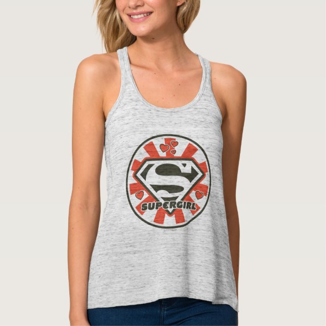 Supergirl J-Pop 7 Tank Top (Vorderseite)