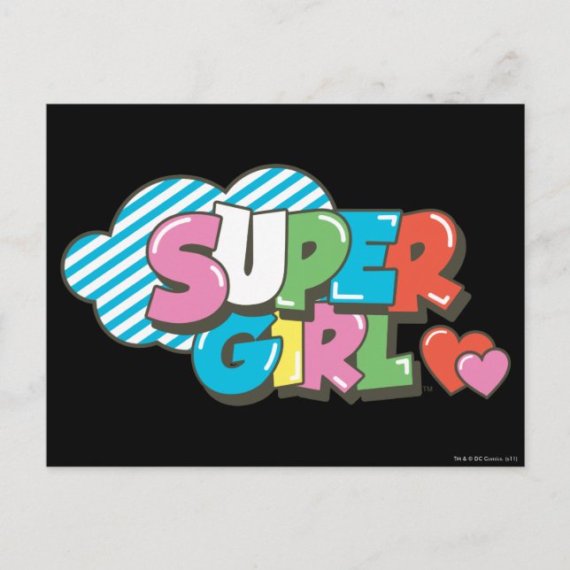 Supergirl J-Pop 9 Postkarte (Vorderseite)