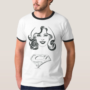 Supergirl-Kontur 1 T-Shirt