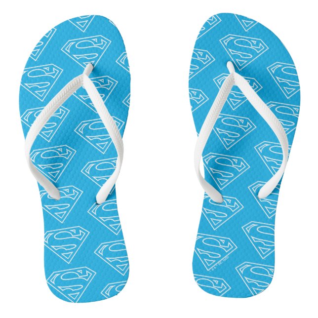 Supergirl Kontur S-Shield Flip Flops (Fußbett)