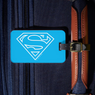 Supergirl Kontur S-Shield Gepäckanhänger