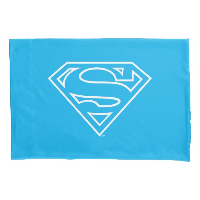 Supergirl Kontur S-Shield Kissenbezug (Vorderseite)