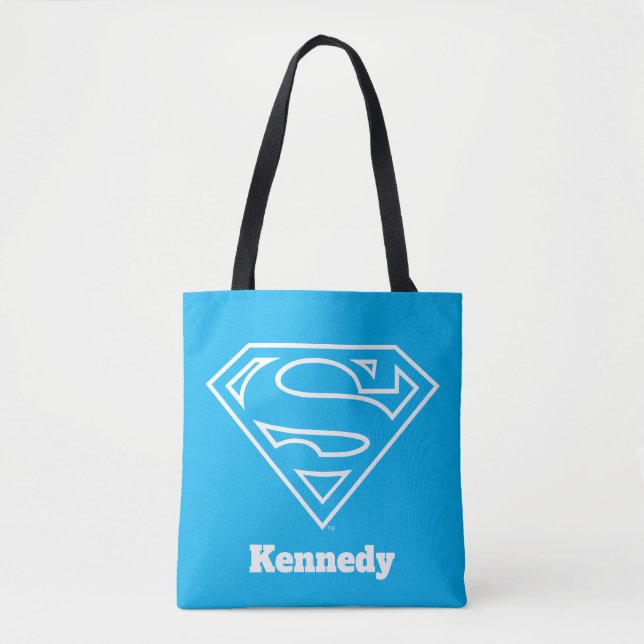 Supergirl Kontur S-Shield Tasche (Vorderseite)