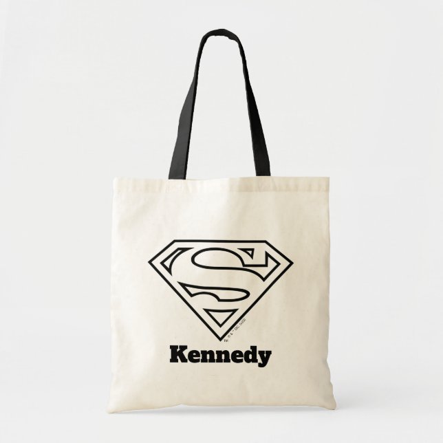 Supergirl Kontur S-Shield Tragetasche (Vorne)