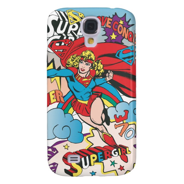 Supergirl Liebe Conquers Case-Mate Samsung Galaxy Hülle (Rückseite)