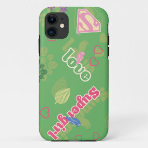 Supergirl-Liebe-Muster Case-Mate iPhone Hülle
