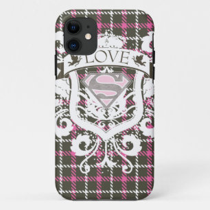 Supergirl-Liebe-Wappen Case-Mate iPhone Hülle