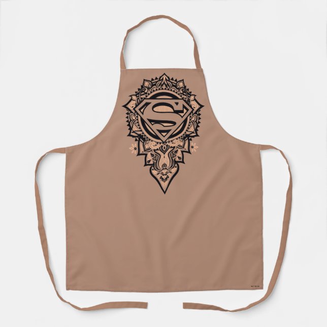 Supergirl Mandala Graphic Schürze (Vorderseite)