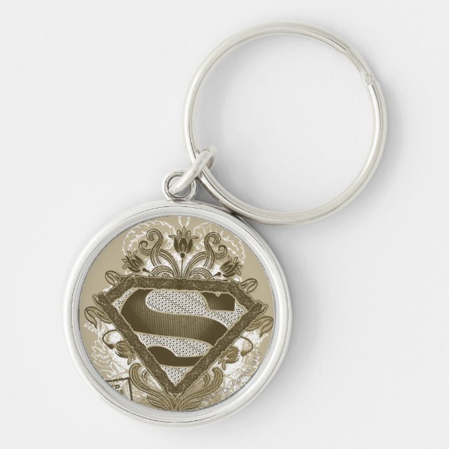 Supergirl Metropolis Ballet Brown Schlüsselanhänger (Vorne)