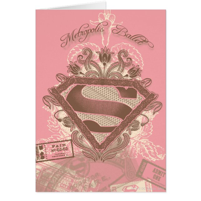 Supergirl Metropolis Ballet rose (Devant)