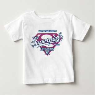 Supergirl Metropolis Sportathletik Grafik Baby T-shirt