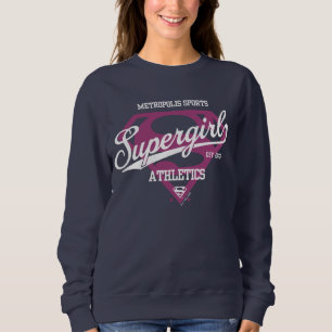 Supergirl Metropolis Sportathletik Grafik Sweatshirt