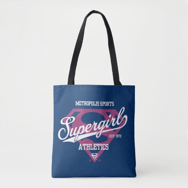 Supergirl Metropolis Sportathletik Grafik Tasche (Vorderseite)