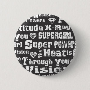 Supergirl Not Text Button