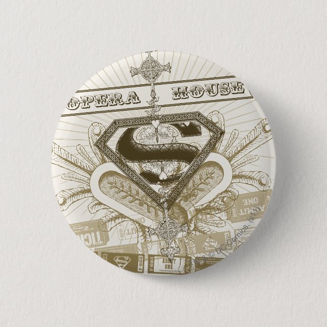 Supergirl Opera House Button (Vorderseite)